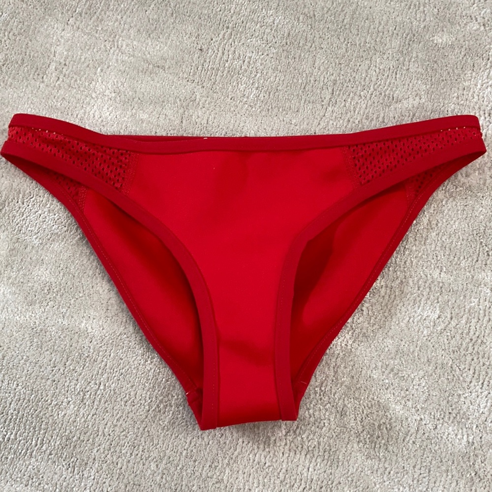 Stella McCartney XS red bikini bottoms